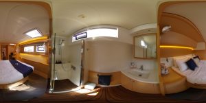 bath, Lagoon 52F, catamaran for sale