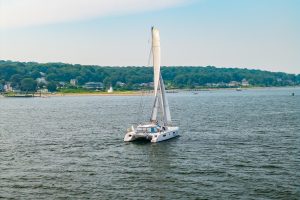 underway, Outremer 51, catamaran for sale