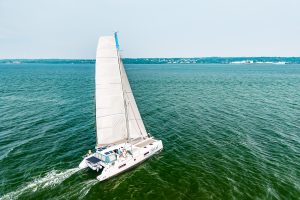underway, Outremer 51, catamaran for sale