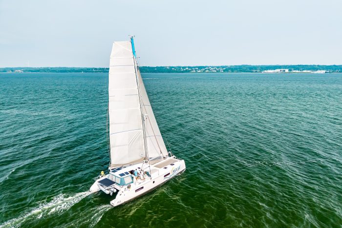 underway, Outremer 51, catamaran for sale