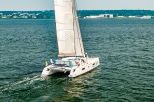 underway, Outremer 51, catamaran for sale