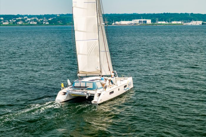underway, Outremer 51, catamaran for sale