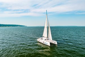 underway, Outremer 51, catamaran for sale