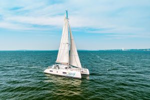 underway, Outremer 51, catamaran for sale