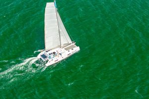 underway, Outremer 51, catamaran for sale