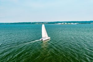 underway, Outremer 51, catamaran for sale