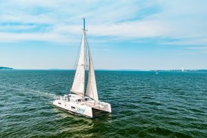 underway, Outremer 51, catamaran for sale