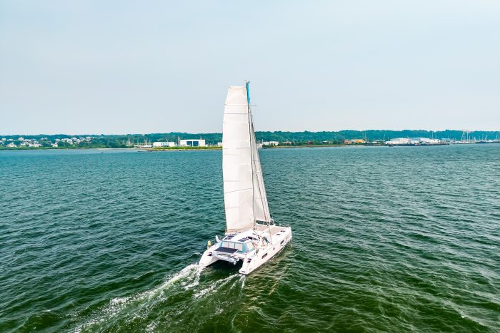 underway, Outremer 51, catamaran for sale