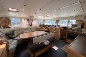 salon, Lagoon 440, catamaran for sale