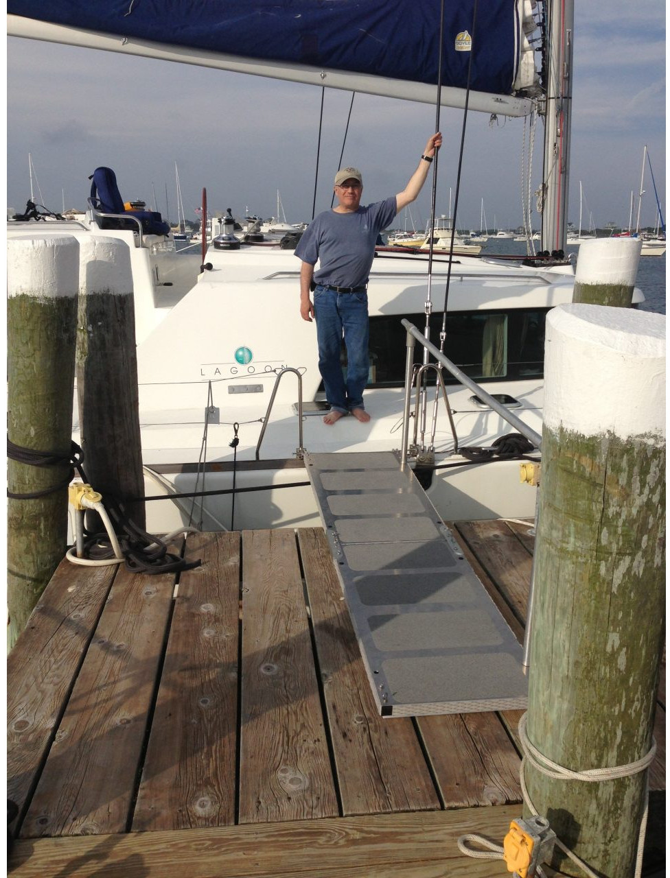 deck, Lagoon 440, catamaran for sale