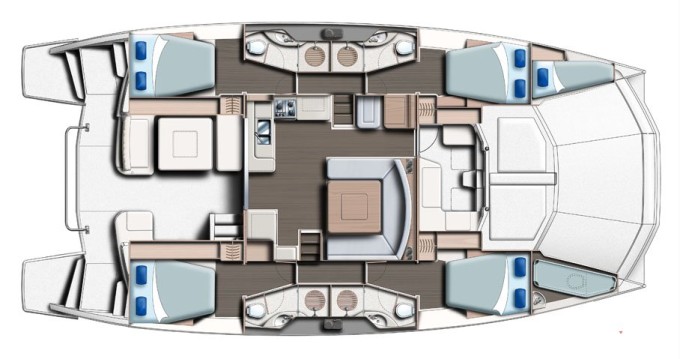 Leopard 51 PowerCat, trawler for sale
