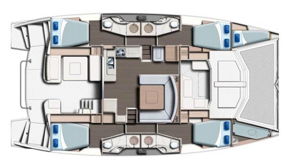 Leopard 48, catamaran for sale