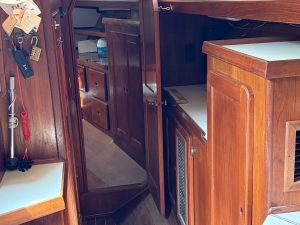 interior, Morgan 43, sailboat for sale
