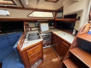 interior, Morgan 43, sailboat for sale
