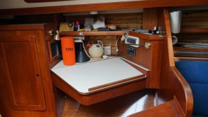 navigation station, Morgan 43, sailboat for sale