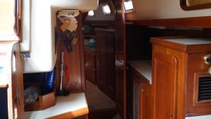 interior, Morgan 43, sailboat for sale