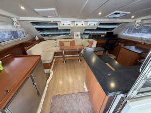 salon, Leopard 46, catamaran for sale