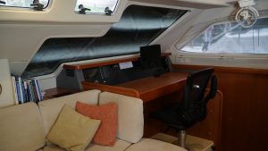 navigation station, Leopard 46, catamaran for sale