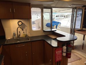 interior, Leopard 46, catamaran for sale