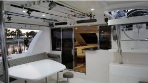 cockpit, Leopard 46, catamaran for sale