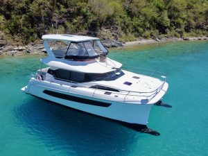 exterior, Aquila 44, power catamaran for sale