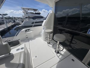 deck, Aquila 44, power catamaran for sale