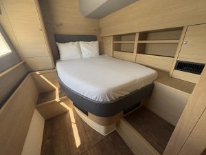 bed, Aquila 44, power catamaran for sale