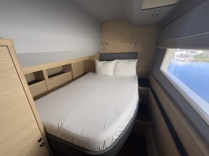 bed, Aquila 44, power catamaran for sale