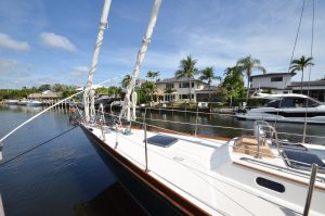 deck, Hinckley 59 Sou’wester, sailboat for sale