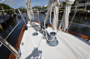 deck, Hinckley 59 Sou’wester, sailboat for sale