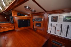 navigation station, Hinckley 59 Sou’wester, sailboat for sale