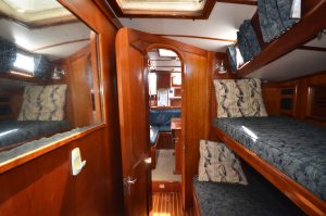 bed, Hinckley 59 Sou’wester, sailboat for sale