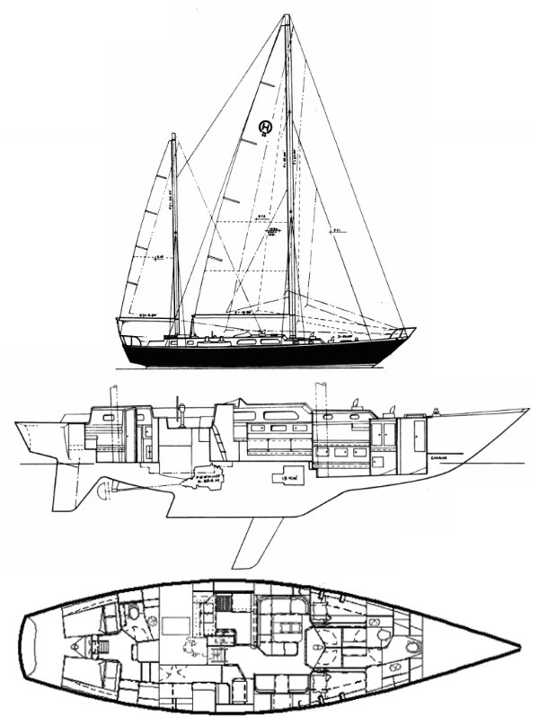 Hinckley 59 Sou’wester, sailboat for sale
