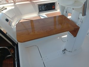 cockpit, Hunter 45, sailboat for sale