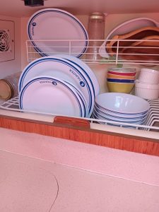 interior, Hunter 45, sailboat for sale