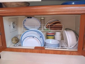 interior, Hunter 45, sailboat for sale
