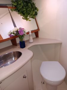 bath, Hunter 45, sailboat for sale