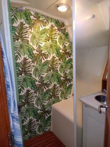 interior, Hunter 45, sailboat for sale