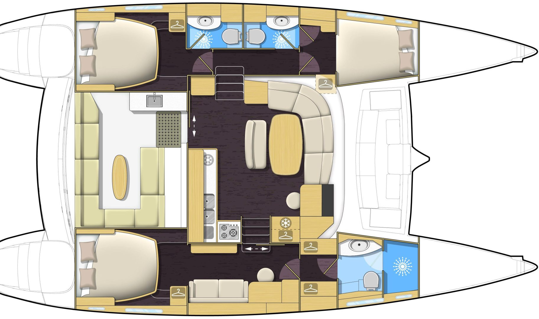 Lagoon 440, catamaran for sale