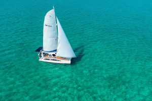 underway, Seawind 1160, catamaran for sale