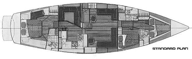 Irwin 54, sailboat for sale