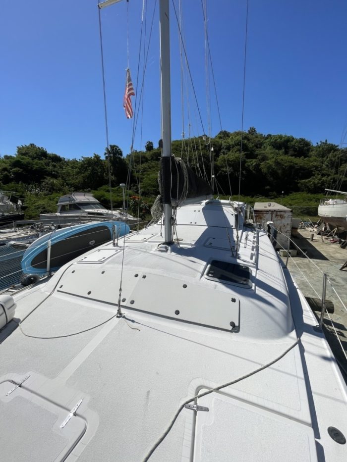 deck, Gemini 105, catamaran for sale