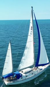 underway, Morgan 40, sailboat for sale