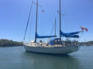 exterior, Morgan 40, sailboat for sale