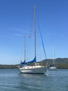 exterior, Morgan 40, sailboat for sale