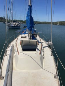 deck, Morgan 40, sailboat for sale