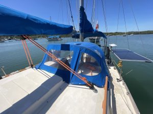 cockpit, Morgan 40, sailboat for sale