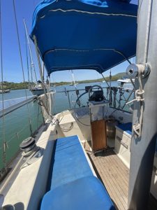 cockpit, Morgan 40, sailboat for sale