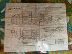 diagram, Morgan 40, sailboat for sale