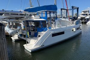 cockpit, Leopard 40, catamaran for sale
